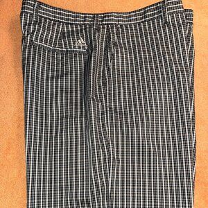 Men's ADIDAS Plaid Golf Shorts Sz 38